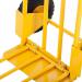 Tubular steel sack truck with fixed and folding toe plates 426688