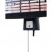 Wall mounted variable watt patio heater 426691