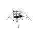 Speedy + 3 T - Folding Aluminium Access Tower- 0.6 m Standard Platform & Toe Board and Stabiliser 426722