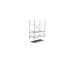 Speedy + 3 T - Folding Aluminium Access Tower- 1.75 Meter Extension + Brace, Diagonals + Platform 426724