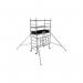 Speedy + 3 T - Folding Aluminium Access Tower 1.6 m Platform & Toe Board and Stabiliser 426755