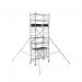 Speedy + 3 T - Folding Aluminium Access Tower 3.6 m Platform & Toe Board and Stabilisers 426756
