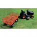 Industrial turntable platform truck with plastic liner 426814