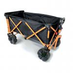 Lightweight 4-way outdoor folding trolley with drop-down end 426815