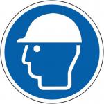 Safety Helmet Symbol- R 9 Floor Graphic (400 mm Dia.) 426818