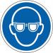 Eye Protection Symbol- R 9 Floor Graphic (400 mm Dia.) 426826