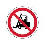 No Forklifts Symbol -r 9 Floor Graphic (400 mm Dia.) 426834