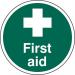 First Aid - R 9 Floorgraphic (400 mm Dia.) 426838