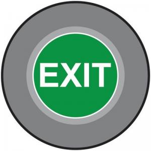 Exit - R9 Floor Graphic 400mm Dia. 426851