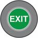 Exit - R 9 Floorgraphic (400 mm Dia.) 426851