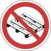 No Pallet Symbol - R 9 Floorgraphic (400 mm Dia.) 426857