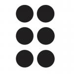 Black Circles - R 9 Floorsignals (90 mm Dia.) Pack of 100 426877