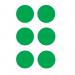 Green Circles - R 9 Floorsignals (90 mm Dia.) Pack of 100 426880