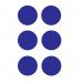 Blue Circles - R 9 Floorsignals (90 mm Dia.) Pack of 100 426881