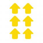 Yellow Arrows - R 9 Floorsignals (90 X 90 Mm) Pack of 100 426882