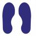 Blue Footprints - R 9 Floorsignals (300 X 100 Mm) 5 Pairs 426893