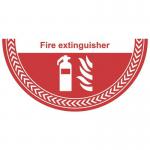 Fire Extinguisher -r 9 Floor Graphic (750 X 375 Mm) 426894