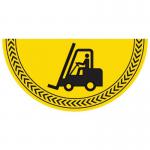 Forklift Symbol - R 9 Floor Graphic (750 X 375 Mm) 426897