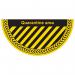 Quarantine Area - R 9 Floor Graphic (750 X 375 Mm) 426904