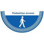 Pedestrian Access -r 9 Floor Graphic (750 X 375 Mm) 426905