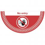 No Entry - R 9 Floorgraphic (750 X 375 Mm) 426907