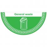 General Waste - R 9 Floor Graphic (750 X 375 Mm) 426910
