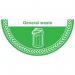 General Waste - R 9 Floor Graphic (750 X 375 Mm) 426910