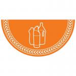 Plastic Only Symbol -r 9 Floor Graphic (750 X 375 Mm) 426915