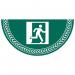 Running Man Symbol -r 9 Floor Graphic (750 X 375 Mm) 426918