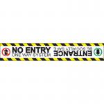 No Entry One Way System- R 9 Floor Graphic (600 X 100 Mm) 426920
