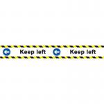 Keep Left - R 9 Floorgraphic (800 X 100 Mm) 426921
