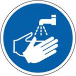 Wash Hands Symbol -r 9 Floor Graphic (400 mm Dia.) 426925