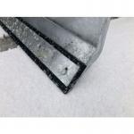 Fork mounted snow plough - rubber blade insert 427075