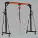 Adjustable portable steel gantry crane kit, 1000kg capacity 427087