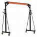 Adjustable portable steel gantry crane, 1000kg capacity 427090