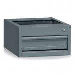 Storage Drawer Unit Grey 1 X 100 mm 427124