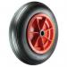 Wheel, Puncture Proof Tyre, 370 mm Dia.,plain Bore, Polypropylene Centre with Rib Tread 427163