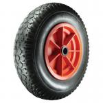 Wheel, Puncture Proof Tyre, 285 mm Dia.,roller Bearing, Polypropylene Centre with Pattern Tread 427170