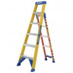 Leansafe X 3 Fibreglass, 10 Treadmulti-purpose Ladder 427213