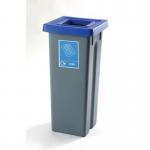 Colour coded open top recycling bin stations 427350