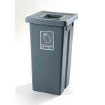 Colour coded open top recycling bin stations 427360