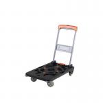 Folding plastic platform trucks with deadmans brake 427379