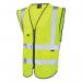 Lynton Iso 20471 Class 2 Superior, Large Yellow Waistcoat 427470