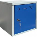 Express Cube Locker - Blue - 1 Door With Cam Lock - H X 375 W X 375 D mmS 427482