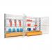 Security cage shelving add on - with wire shelves 427617