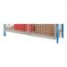 Heavy duty security cage shelving, with chipboard decks 427640
