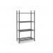 2000mm high heavy duty tubular shelving without chipboard covers 427675