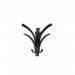 Alba Brio Coat Stand With Umbrella Holder, Black (N) 427729