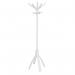 Alba Cafe Coat Stand, White Wood 427730