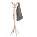 Alba Cafe Coat Stand, Light Wood 427731